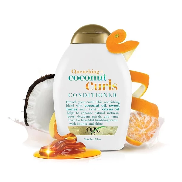 شامپو نارگیل مراقبت از موهای فر او جی ایکس Ogx Coconut Curls
