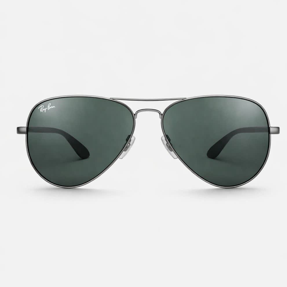 عینک آفتابی مردانه ری بن Rayban آمریکا استاندارد مدلe1 خلبانی مشکی