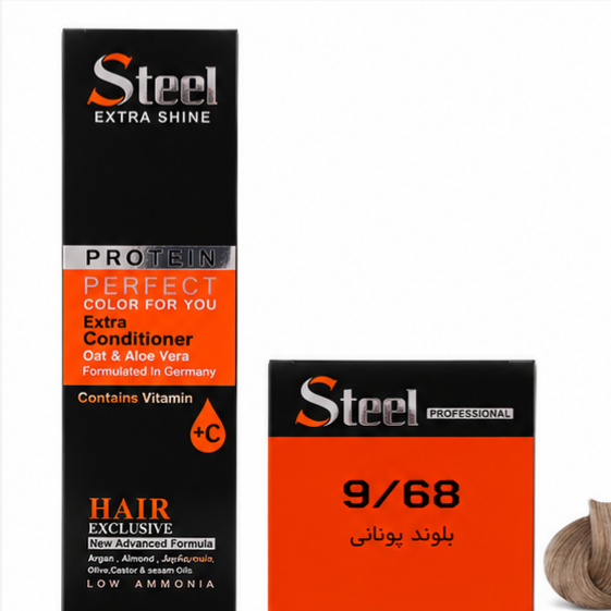 رنگ مو استیل شماره 9.68 رنگ بلوند یونانی