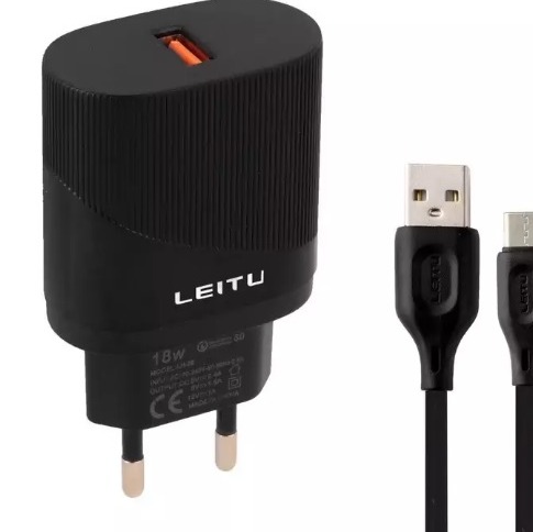 شارژر دیواری لیتو مدل LH-28 به همراه کابل