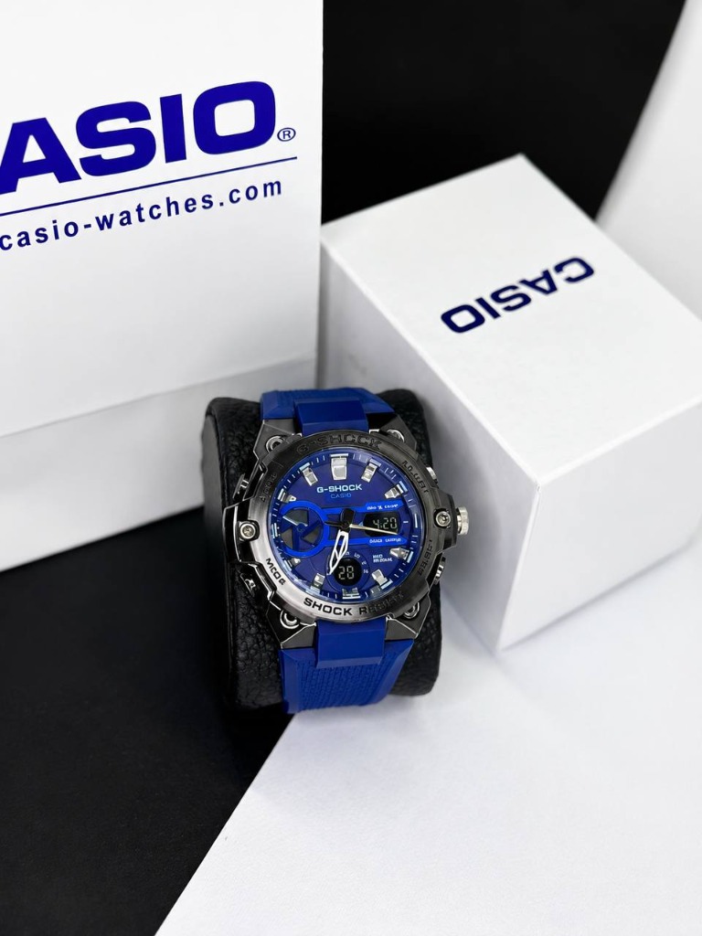 CASIO G- SHOCK HS1016 جدید دوزمانه رنگ سرمه ای