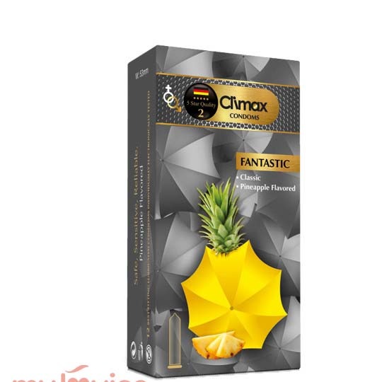 کاندوم کلایمکس مدل FANTASTIC بسته 12 عددی