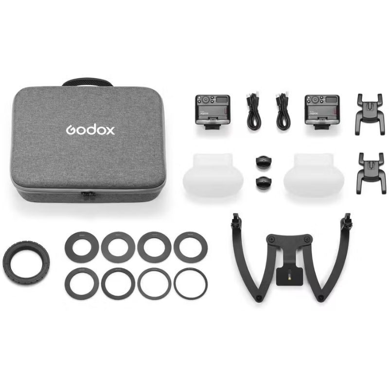 فلاش ماکرو Godox MF12-DK3 Dental Kit with Bracket No Trigger