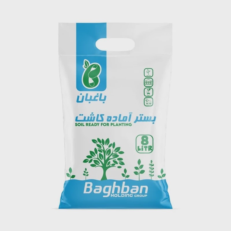 خاک برگ 8 لیتر باغبان