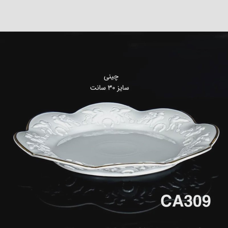 شیرینی خوری چینی باواریا مدل کاردینال متوسط کد 309 با ارسال رایگان
