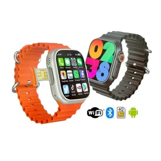 ساعت هوشمند سیم کارت خور 4G حافظه داخلی 64 4 اندروید 8