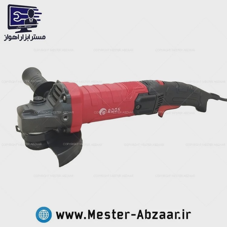 مینی فرز دیمردار 1200 وات صنعتی دسته بلند اصلی ادون جدید کد EDON AG115 1200E