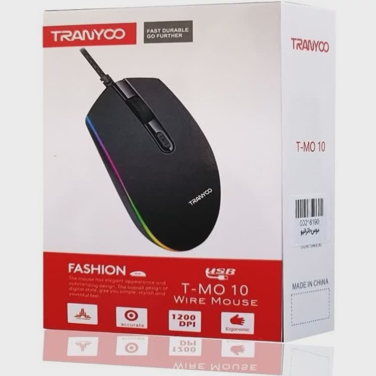 موس سیم دار ترانیو TRANYOO T-MO10