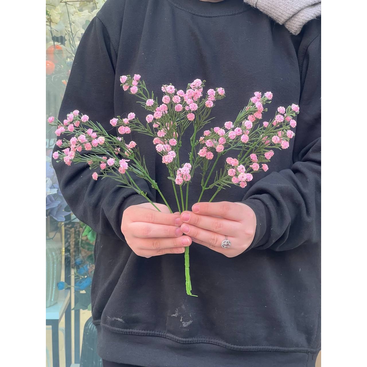 بوته ژیپسوفیلا مصنوعی صورتی (گل عروس)