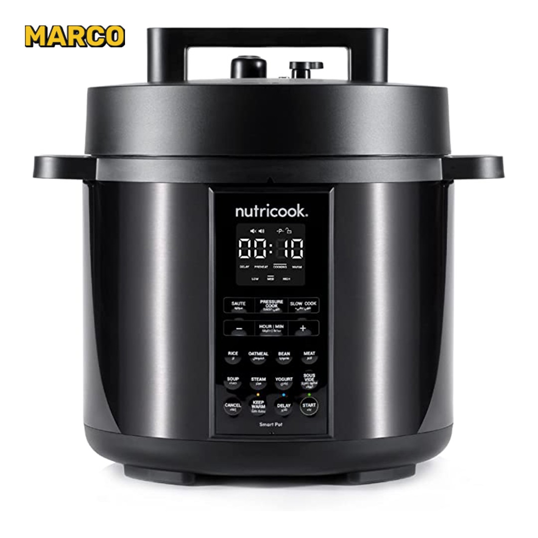 مولتی کوکر هوشمند 9 کاره 8 لیتری نوتریکوک اورجینال Nutricook Smart Pot 2 SP208K ارسال فوری