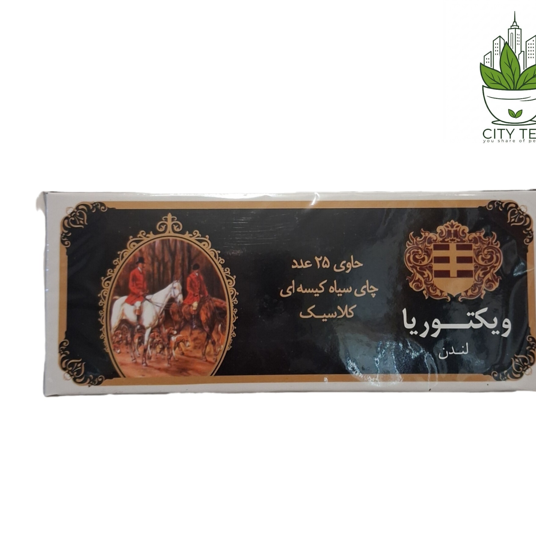 چای سیاه کیسه ای کلاسیک ویکتوریا-پک 25 عددی