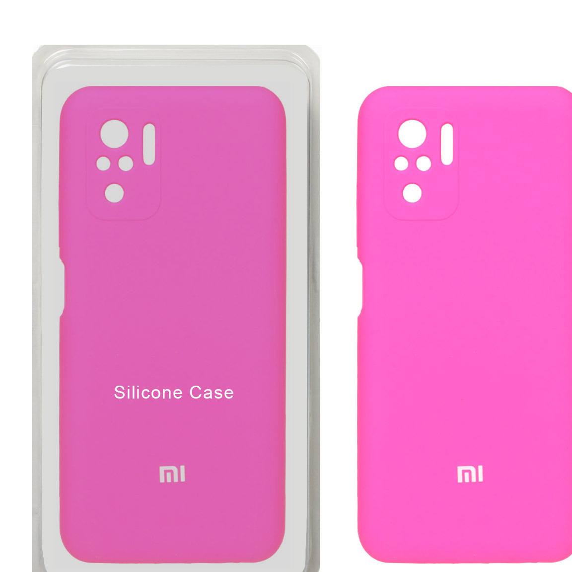 قاب سیلیکونی پاک کنی اورجینال شیائومی Note 10 4G صورتی