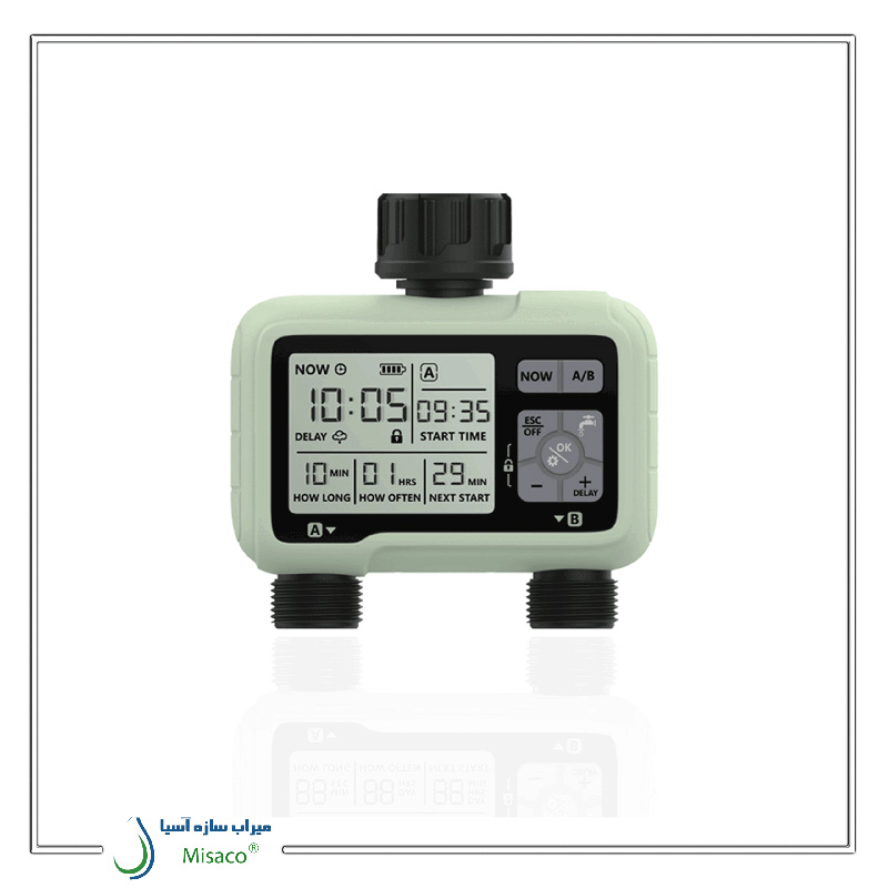 تایمر آبیاری دو خروجی hct 326