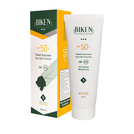 کرم ضدافتاب رنگی بیکن پوست چرب +1Biken