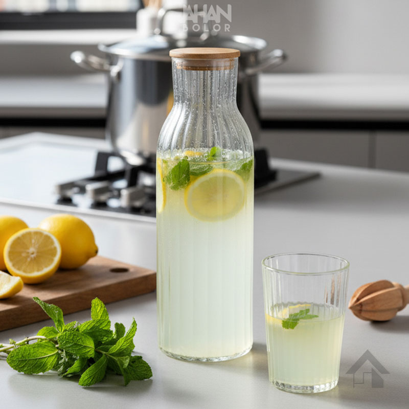 بطری آرمیتا درب چوبی