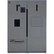 یخچال فریزر دوقلو 901 عرض60 استیل هوم بار تاکنو مدل 901RSS-900FSS