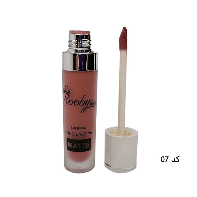رژ لب مایع 24 ساعته مات شماره 07 روبی سیما - Rooby Sima