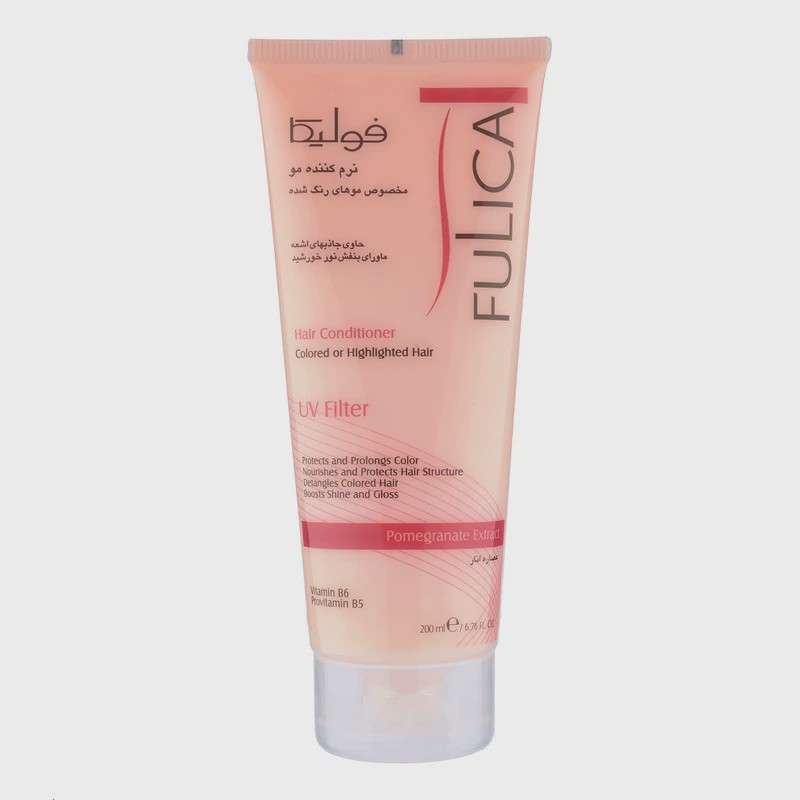 نرم کننده مو فولیکا مدل Colored or Highlighted Hair 200ml حجم 200 میلی لیتر