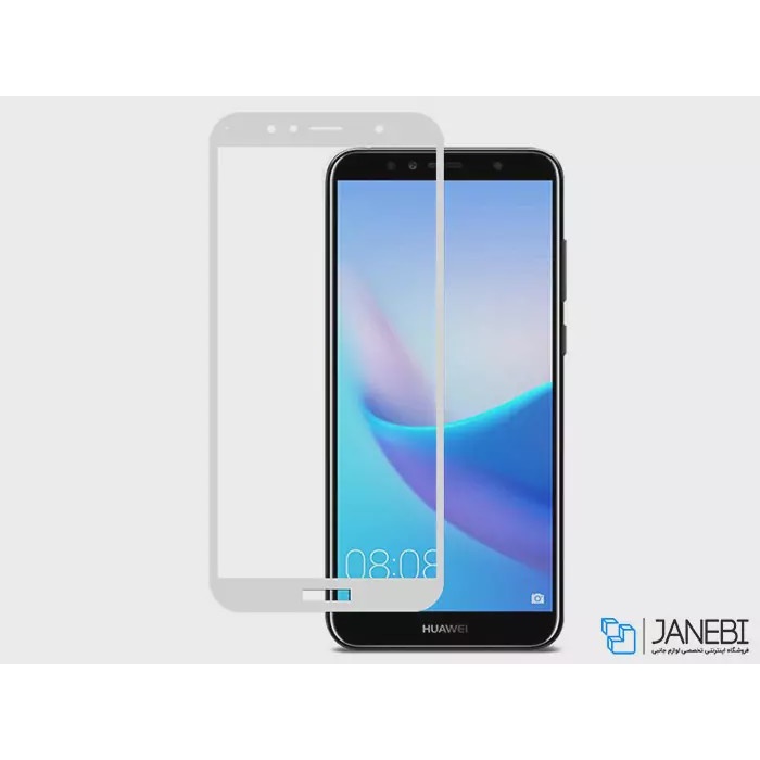 محافظ صفحه نمایش شیشه ای تمام چسب هواوی Full Glass TT Screen Protector Huawei Y6 2018