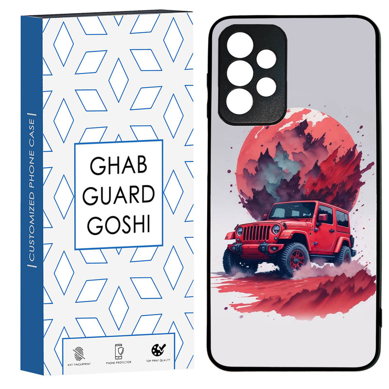 کاور قاب گارد گوشی طرح ماشین کد TPU-147 مناسب برای گوشی موبایل سامسونگ Galaxy A73 گارد گوشیقاب گوشگاردقابقاب موبایل