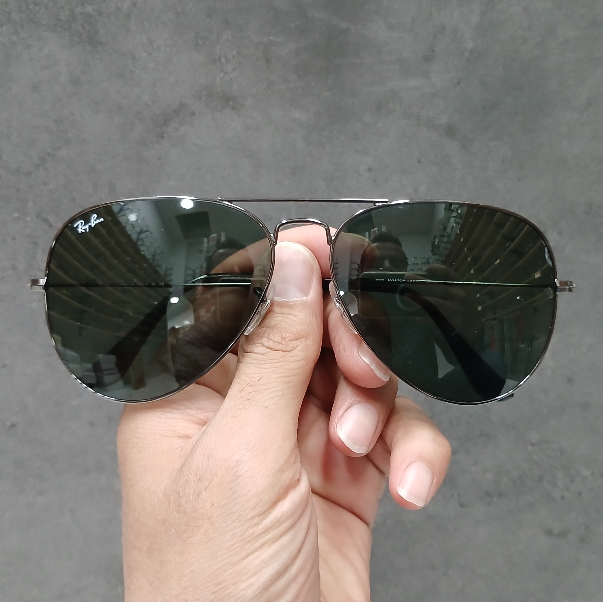 عینک RayBan خلبانی اورجینال ایتالیا 