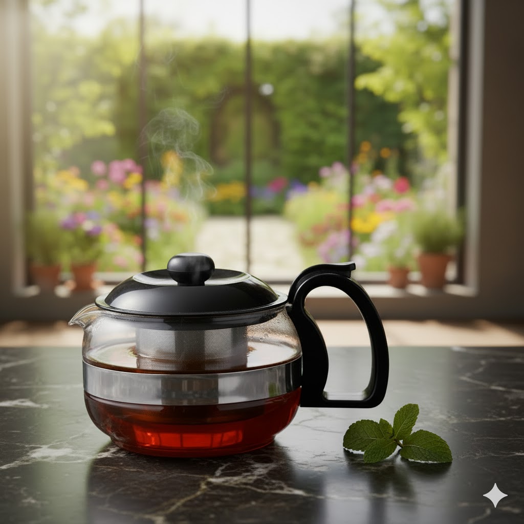 قوری آلکس فرانسه اصلی سایز 0.7 لیتر