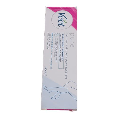 کرم موبر مناسب برای پوست های حساس حاوی عصاره گل نیلوفر و آلوئه ورا حجم 100 میل ویت - Veet
