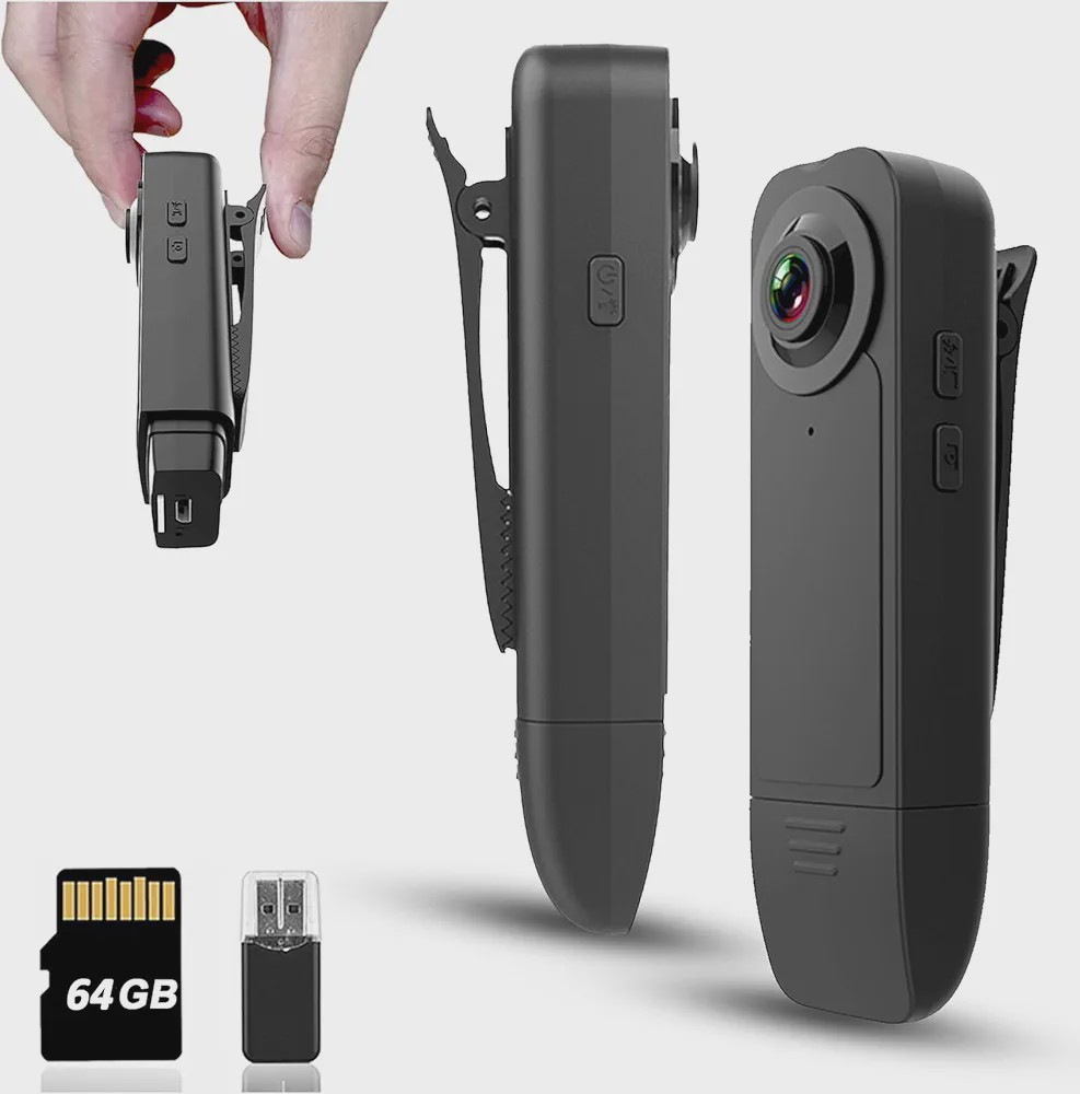دوربین بادی کمرا کوچک و حرفه ای Mini Body Camera 1080P