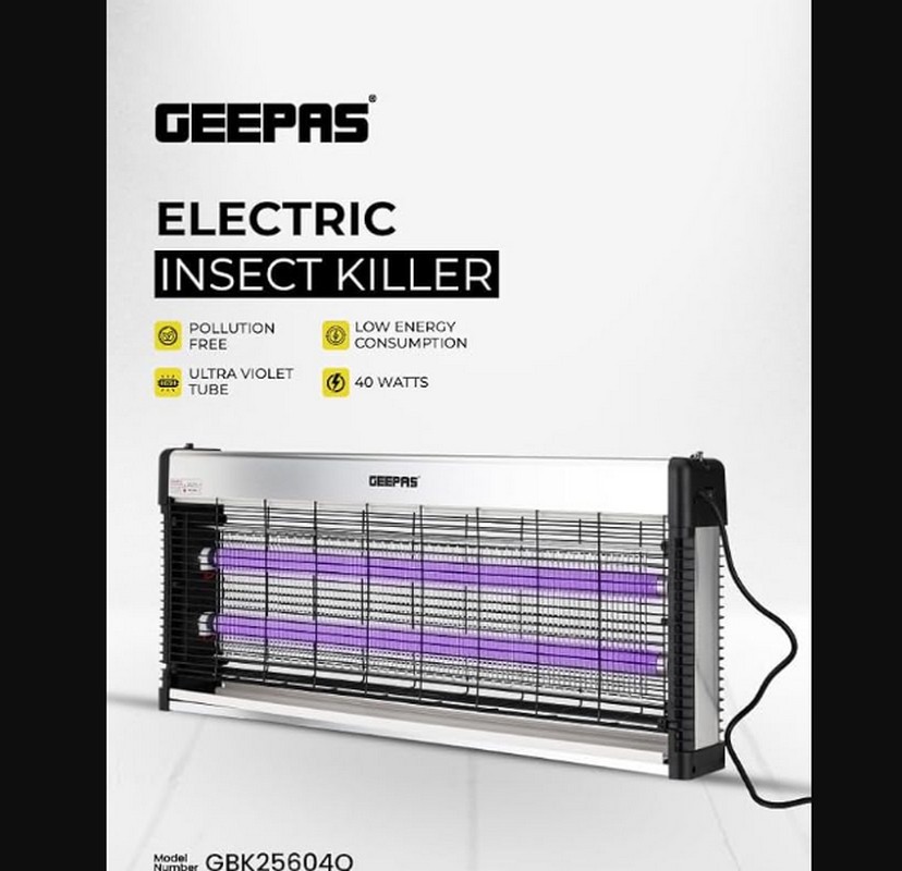 حشره کش برقی جیپاس مدل GBK25604 (2x20W)
