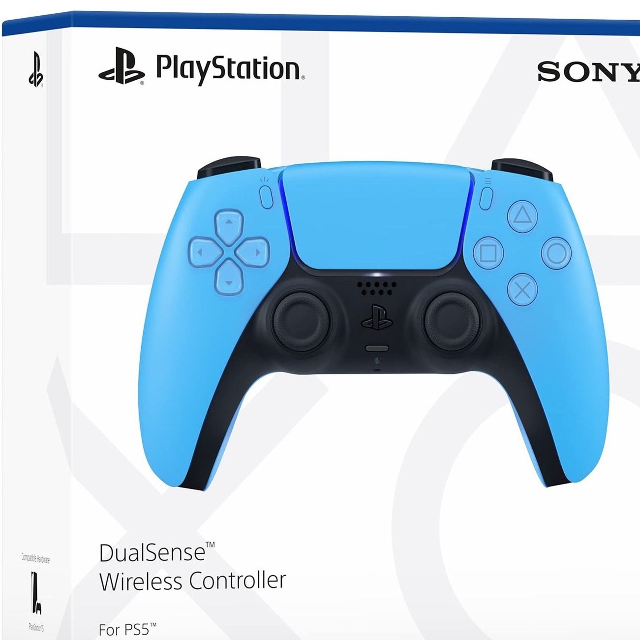دسته بازی بیسیم سونی مدل PlayStation 5 DualSense Starlight Blue