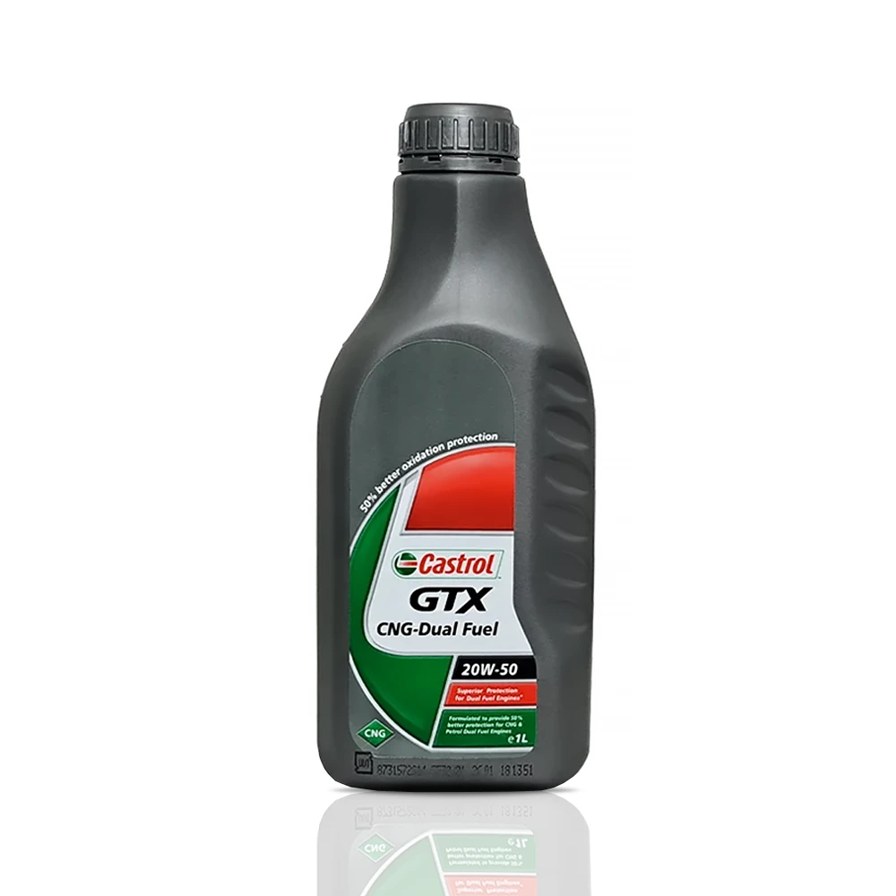 روغن موتور کاسترول SJ 20W-50 dual fuel GTX (1 لیتری)