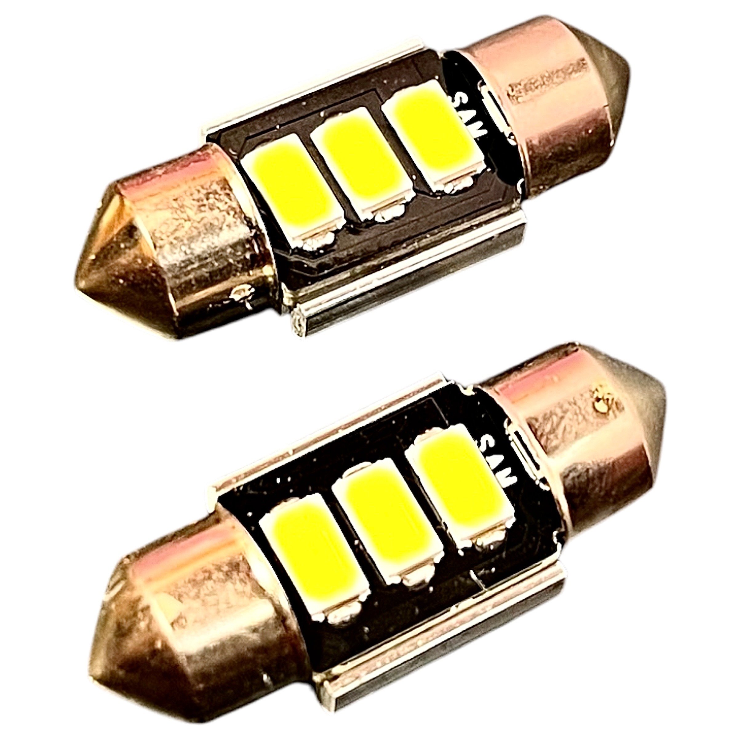 لامپ چراغ سقف پراید LED بسته 2 عددی