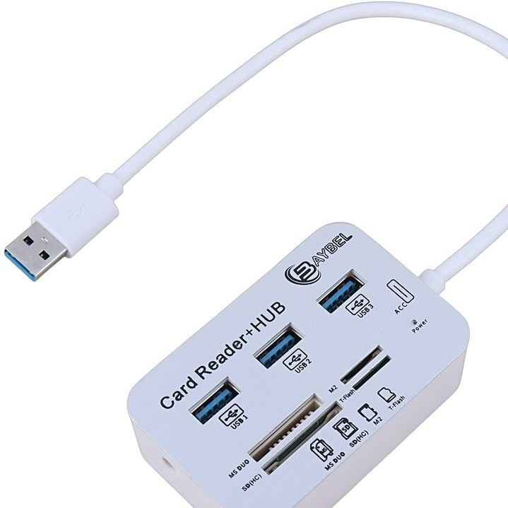 هاب 7 پورت USB 3.0 بایبل H-97