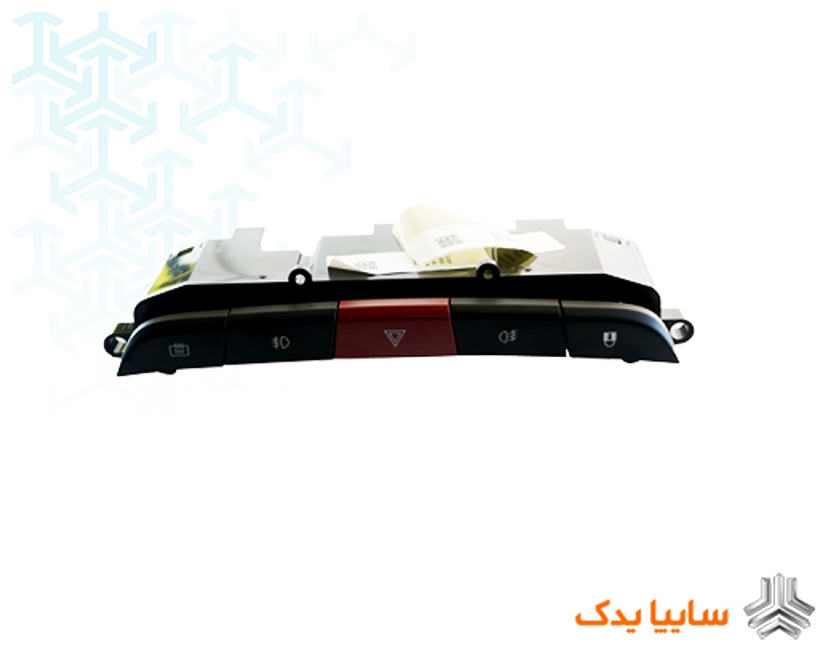 سوییچ بنک (کلید های پنل داشبورد) سوکت سفید برای خودرو های تیبا- X200 و کوییک- 212