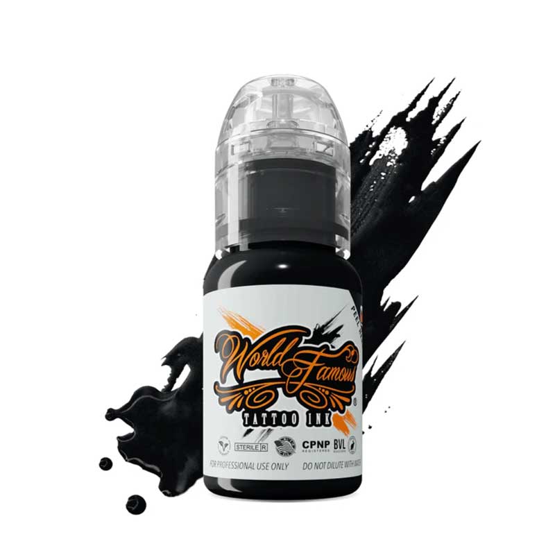 رنگ تاتو ورد فیمس ترو بلک TURE BLACK