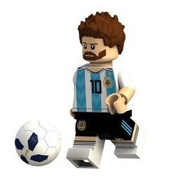لگو آدمکی فوتبالی مسی اصلی اورجینال LEGO