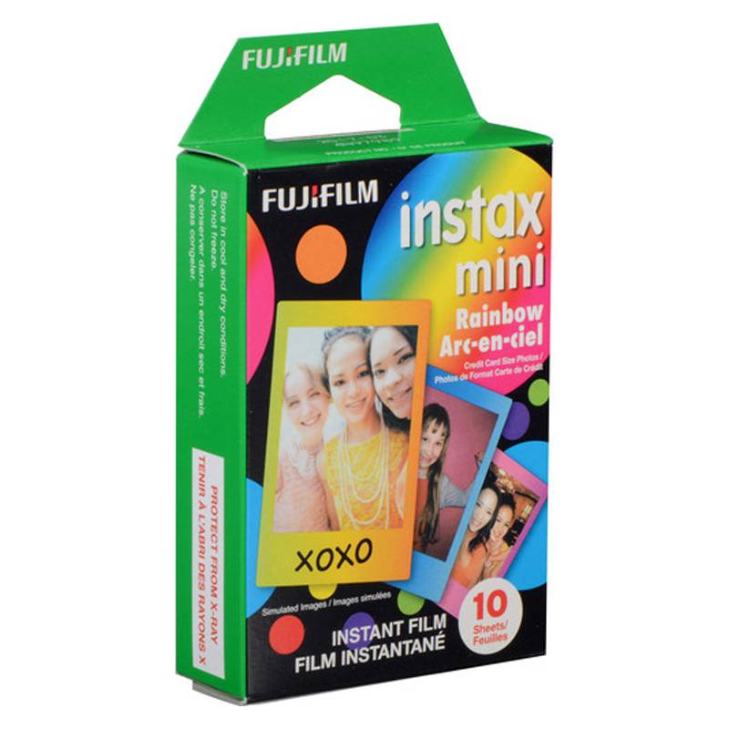 کاغذ پرینتر فوجی Fujifilm instax mini Rainbow Instant Film