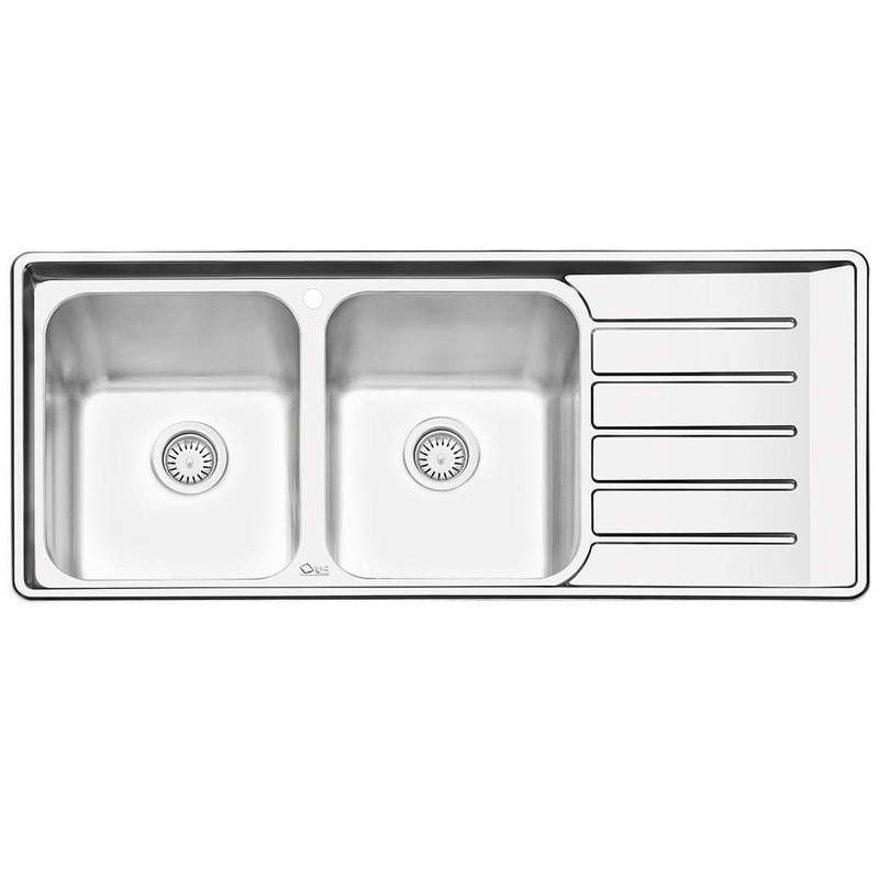 سینک ایلیا استیل مدل 2060L توکار سایز 50 120 سانتی متر