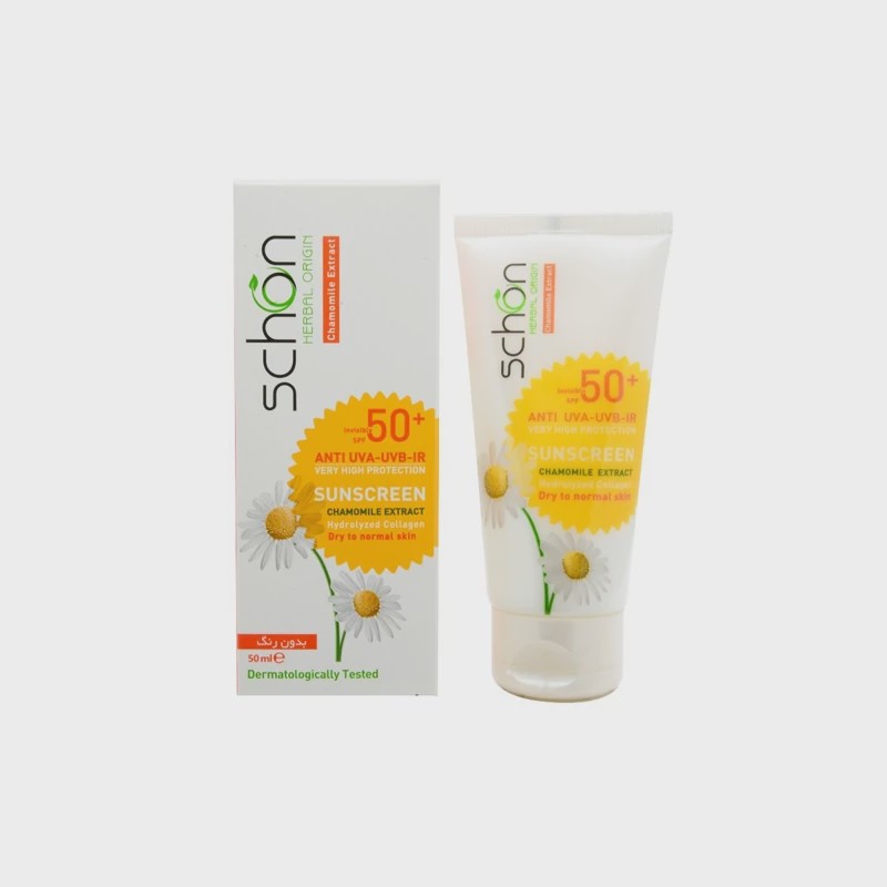 کرم ضد آفتاب بدون رنگ شون (SPF50)