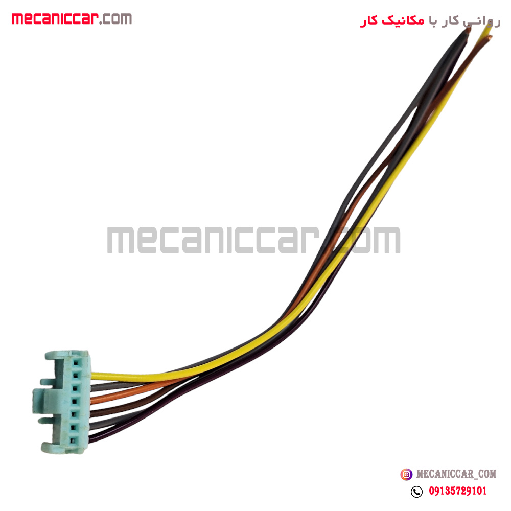سوکت کلید شیشه بالابر چپ سوزنی پژو 405 و پارس
