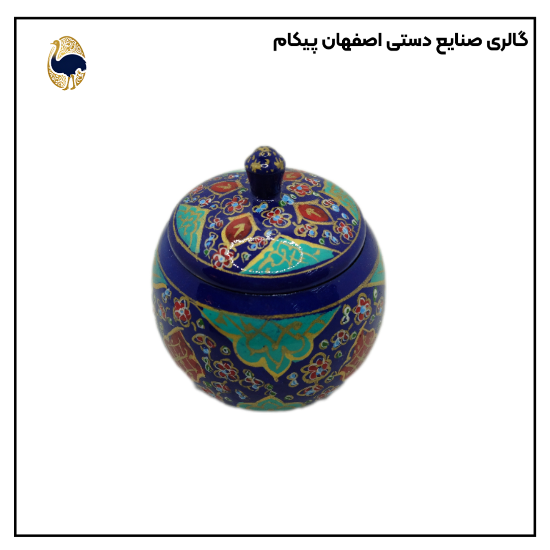 قندان چوبی تذهیب اصفهان پیکام کد G10060