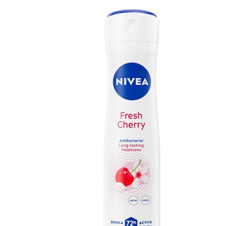 اسپری ضد تعریق زنانه نیوآ مدل Fresh Cherry ماندگاری 72 ساعته حجم 150 میلی لیتر
