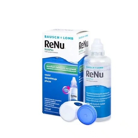 محلول شستشوی لنز رنیو مدل Multi Plus حجم 120 میلی لیتر 2TKمدل 1