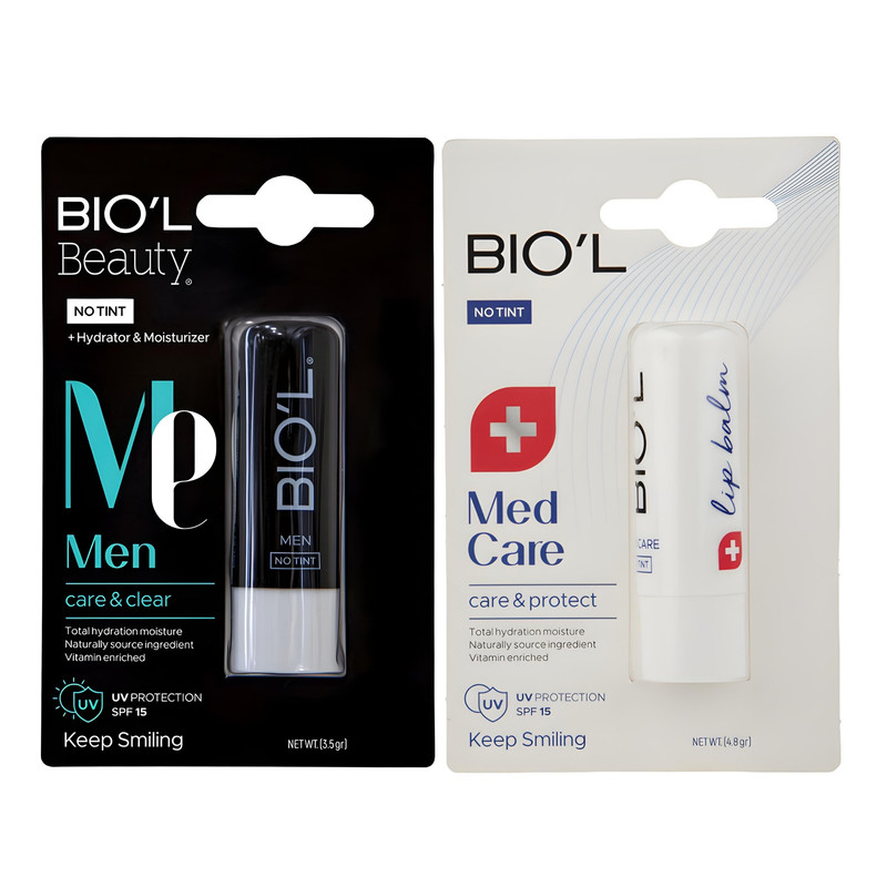بالم لب بیول مدل Care And Protect - Men Care مجموعه دو عددی