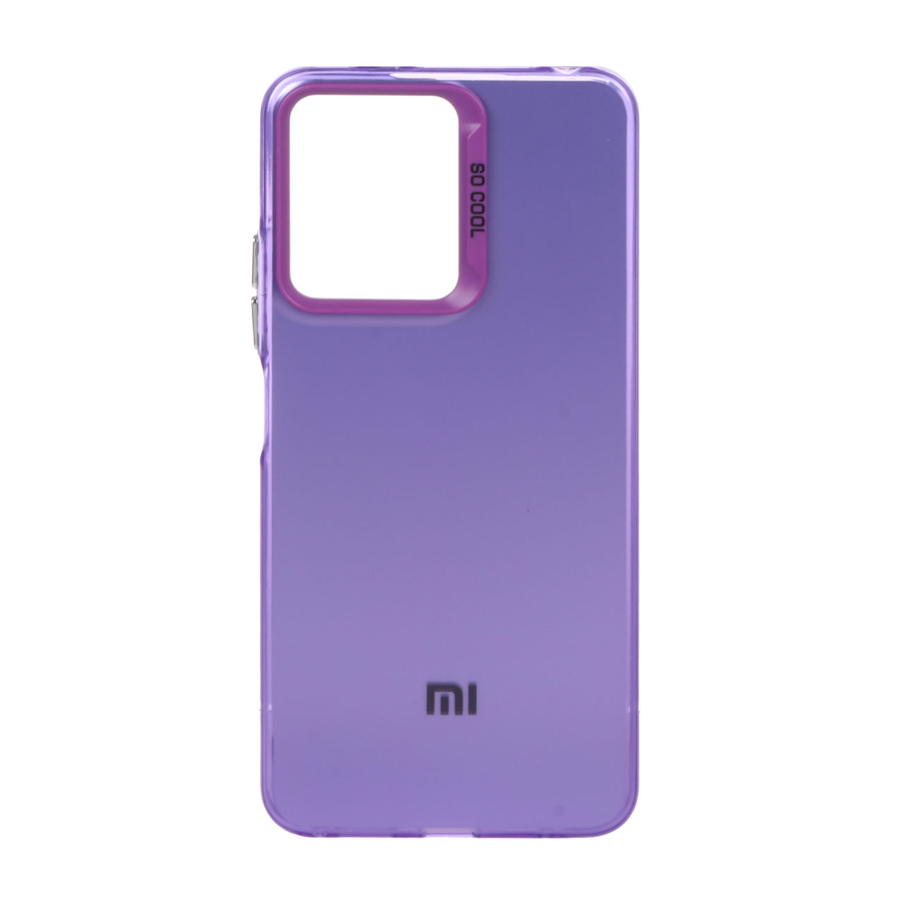 قاب گوشی Redmi Note 12 4G شیائومی اورجینال SO COOL سوکول بنفش کد 180896