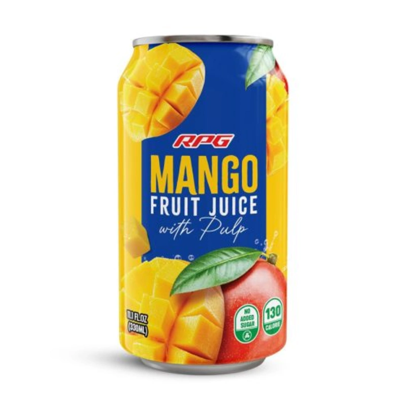 خرید نوشیدنی میوهای با طعم انبه آر پی جی 330 میلی لیتری | RPG Mango Fruit Juice