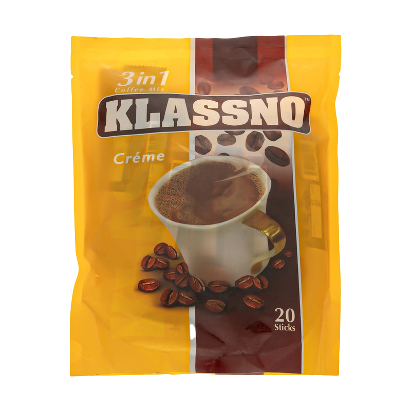 کافی میکس خامه ای 3 در 1 کلاسنو 20عددی | Klassno Creme Coffee Mix