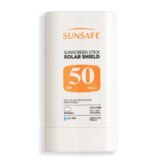 ضد آفتاب استیکی سان سیف مدل Solar Shield با SPF 50 مناسب پوست های خشک وزن 20 گرم