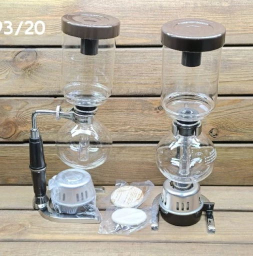 سایفون دسته مشکی 3cup (پست پیشتاز پس کرایه)