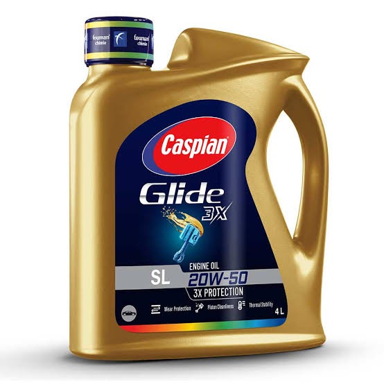 روغن موتور 20W50 SL کاسپین حجم 4 لیتر